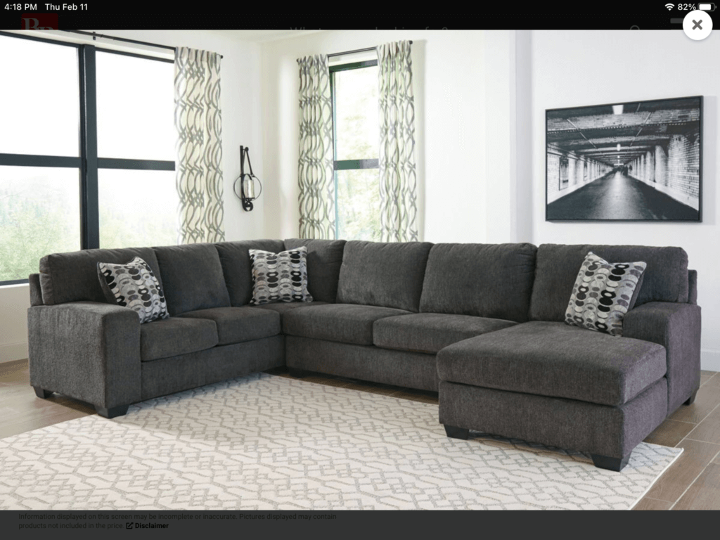 Model 807 Sectional BR Furniture Outlet