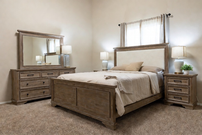 Affordable bedroom furniture set for a Baton Rouge home