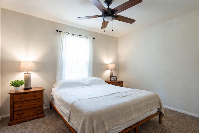 Comfortable mattress setup for a Baton Rouge bedroom