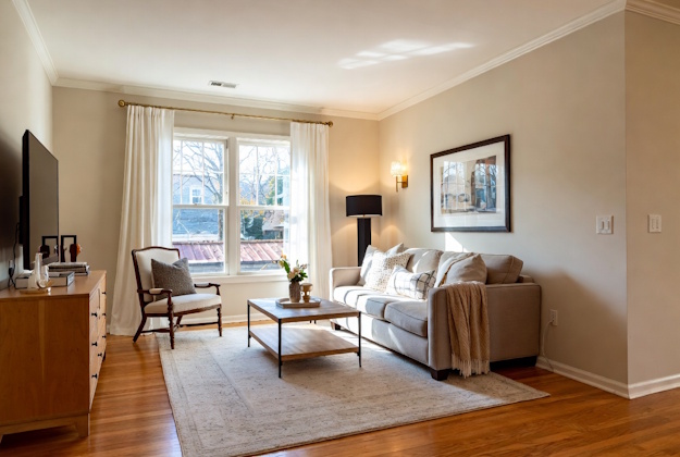 Nicer quality living room furniture typical of Inspirations Furniture in Baton Rouge