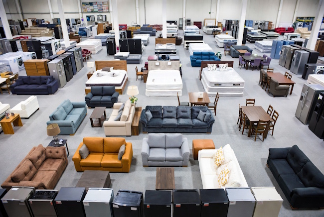 Rent-to-own living room furniture, bedroom sets, and appliances in Baton Rouge